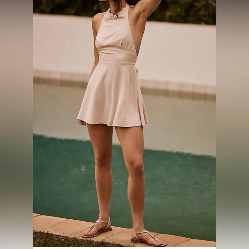 Free People free-est Callie Chic Mini Dress - Picture 2 of 5